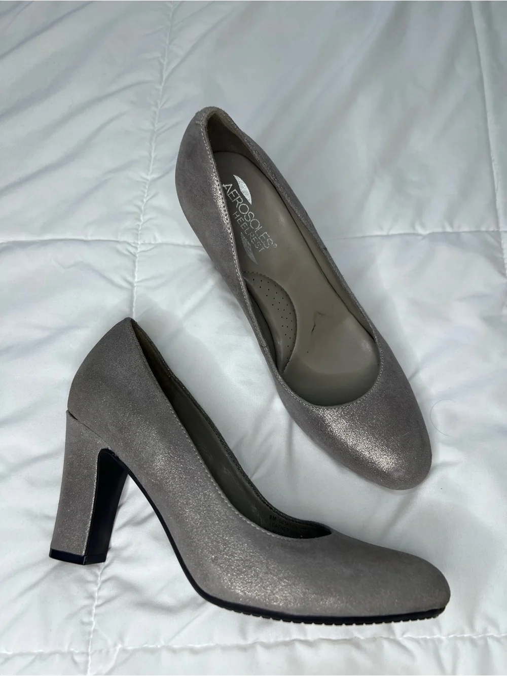 AEROSOLES elegant pewter